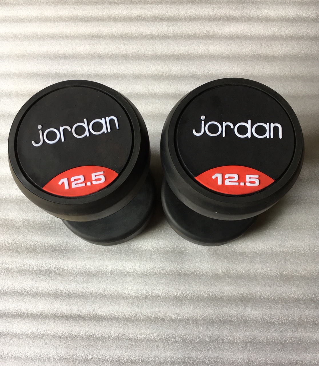 Tạ tay cao su jordan 12.5kg (1 đôi)