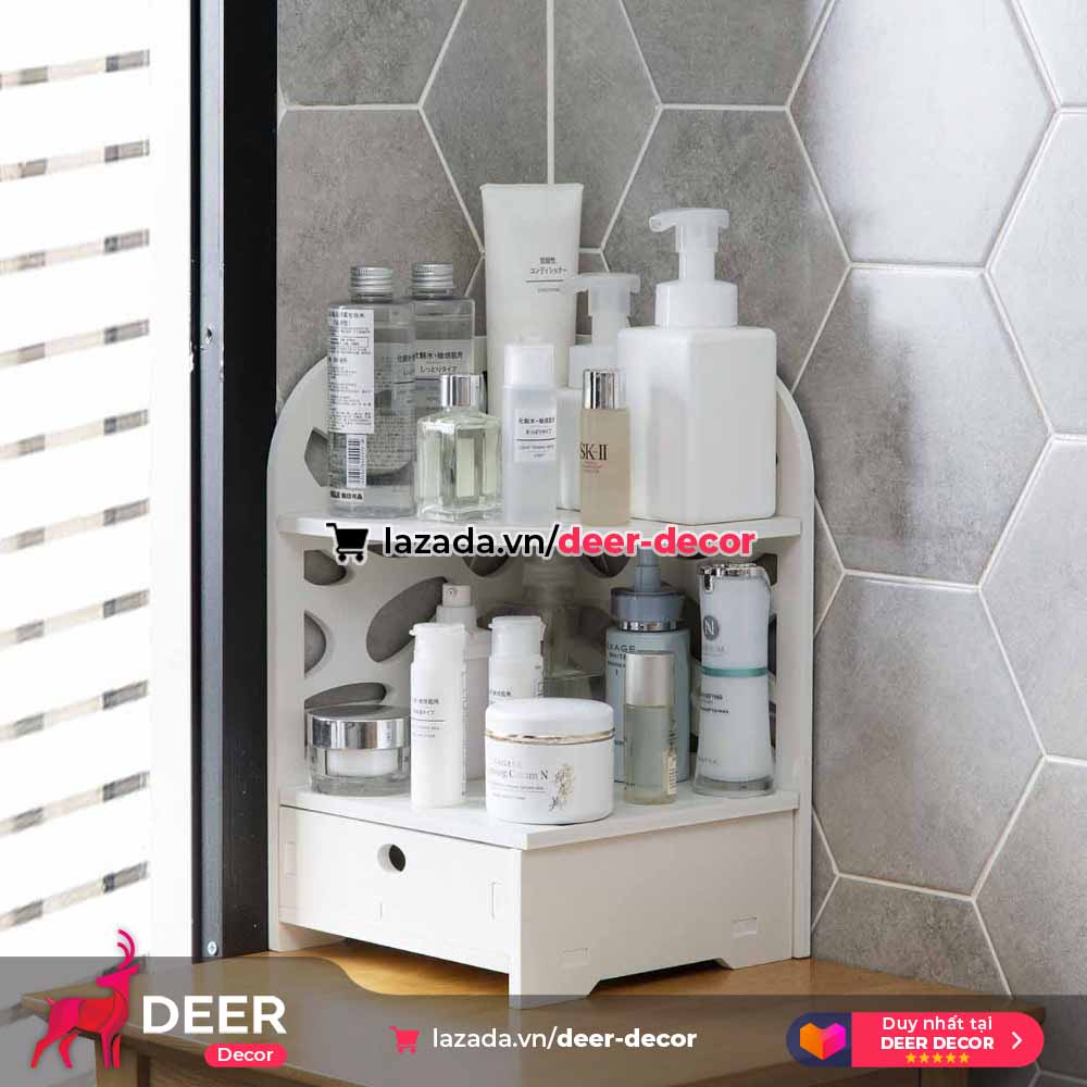 Tủ Để Mỹ Phẩm Có Ngăn Kéo Nhỏ - DEER DECOR