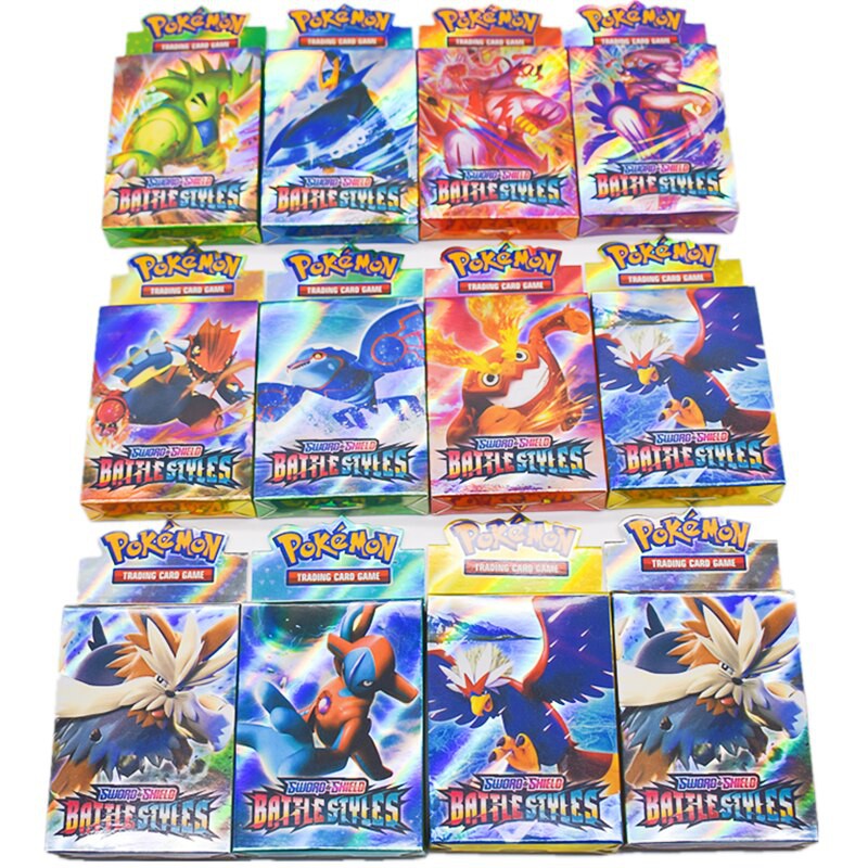 [Hoàn tiền 10%][Hoàn tiền 6%]Bộ Thẻ Bài Pokemon 25 Thẻ Sword Shield BATTLESTYLES ( Mẫu Ngẫu Nhiên) Loại Cao cấp