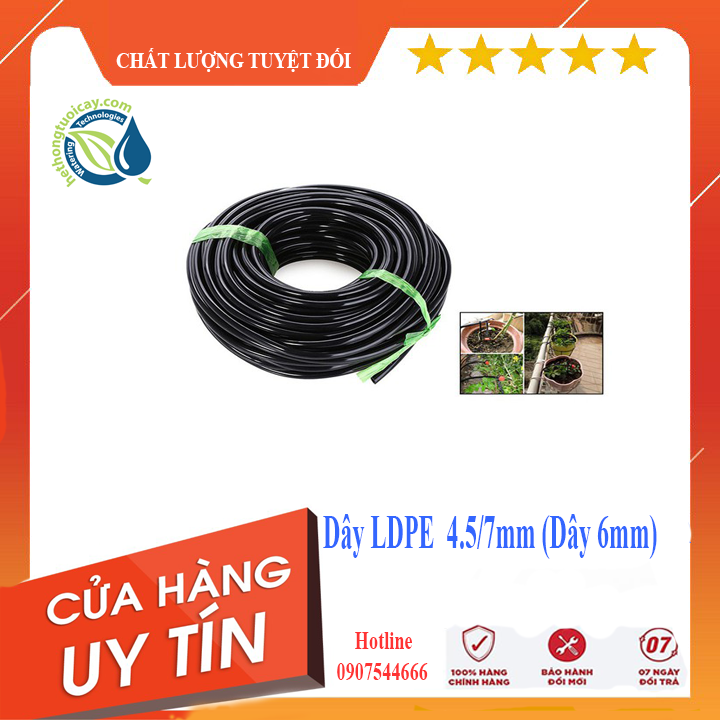30m ống mền 4/7 hàng nhập cho hệ thống tưới