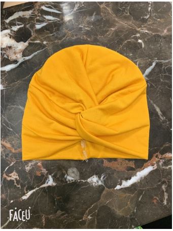 Turban chéo cho bé trai