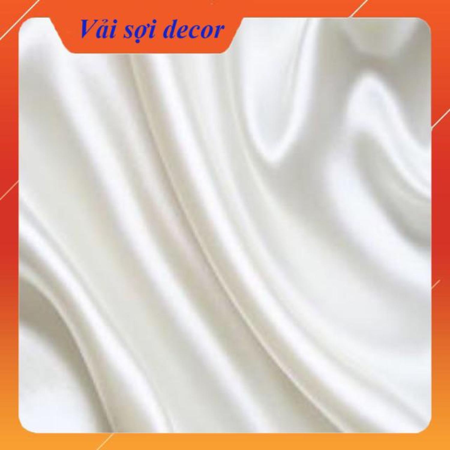 Phông nền chụp ảnh vải bóng trắng ( 1mdai x1,5m)