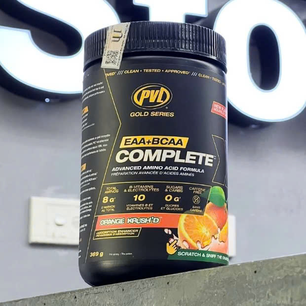PVL EAA BCAA Complete 30 lần dùng giúp phục hồi và phát triển cơ bắp