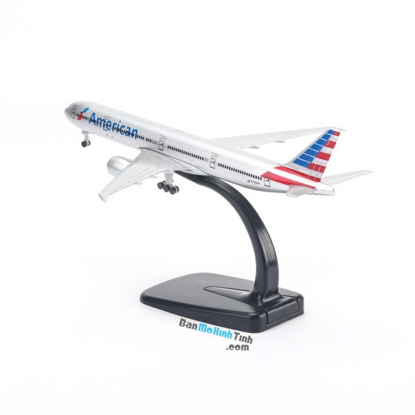 [HCM]Mô hình máy bay American Airlines Boeing B777 20cm Everfly