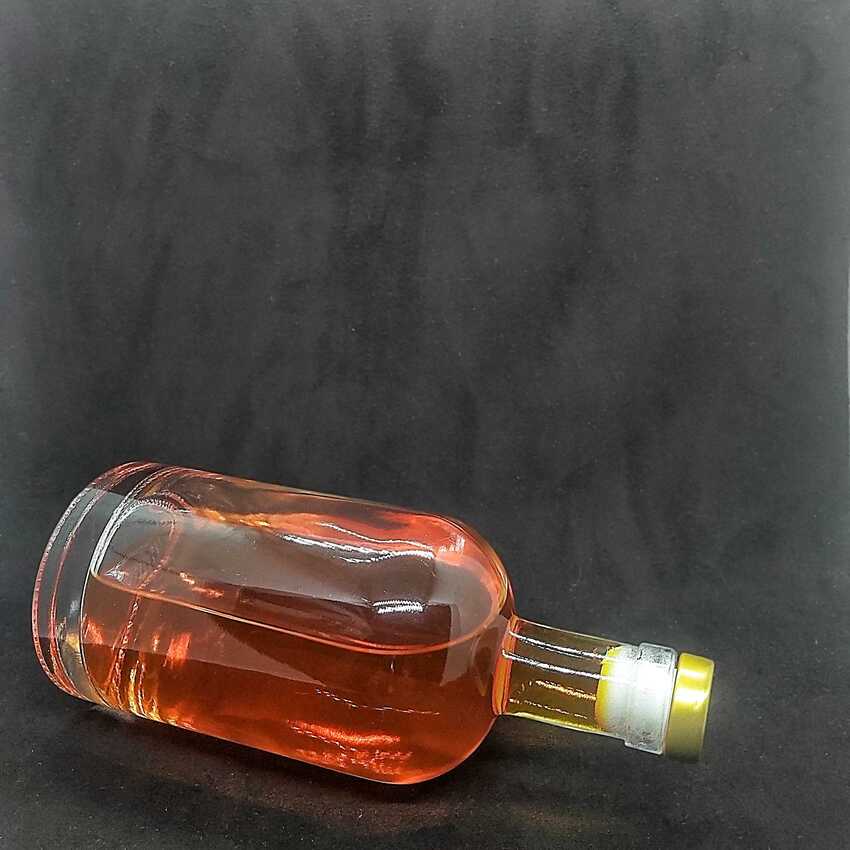 Glass bottle 500ML – CYLINDER shape VOD-KA design – 1 bottle (C11 pattern)