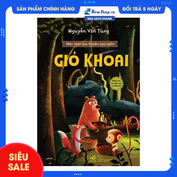 Sách - học toán qua truyện ngụ ngôn - giỏ khoai - newshop