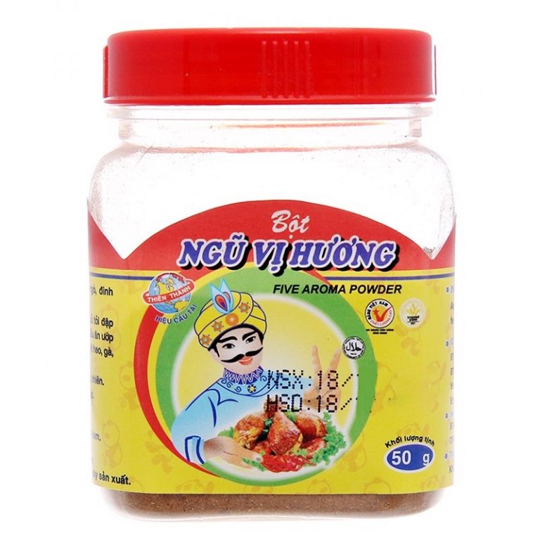 Bột ngũ vị hương thiên thành 50gr
