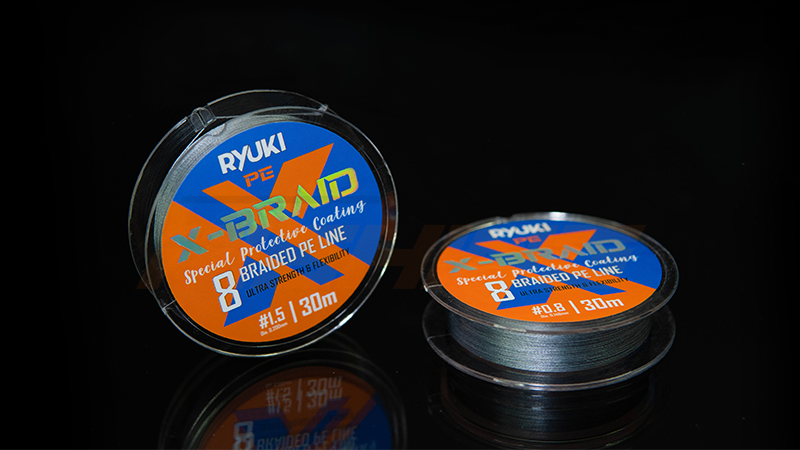 [Ảnh thật] [Chính hãng] Dây Pe Ryuki 8 X-Braid. 8 lõi, cực chắc chắn.
