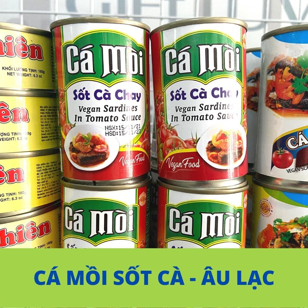 Lon Cá Mồi Sốt Cà Chay Âu Lạc Giá Siêu Rẻ - 150gr