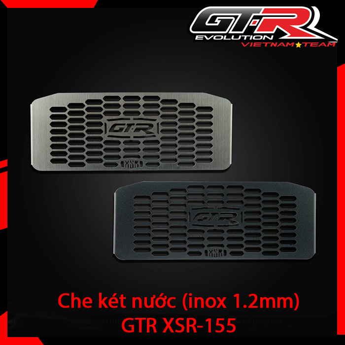 [HCM][Chính hãng] Che két nước (inox dày 1.2mm) GTR XSR155