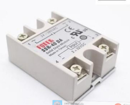 [Giá gốc] Rơ le bán dẫn, Solid State Module SSR - 40DA 40VA 40AA ( Relay Rơ le bán dẫn ) Fotek