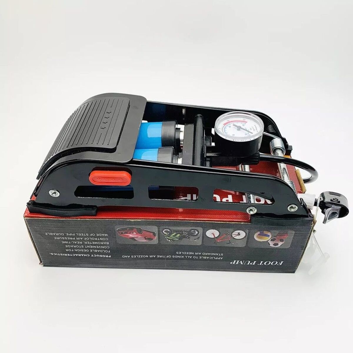 Bơm Xe Máy Đạp Chân 2 Piston Vĩnh khang shop, rất bền bỉ