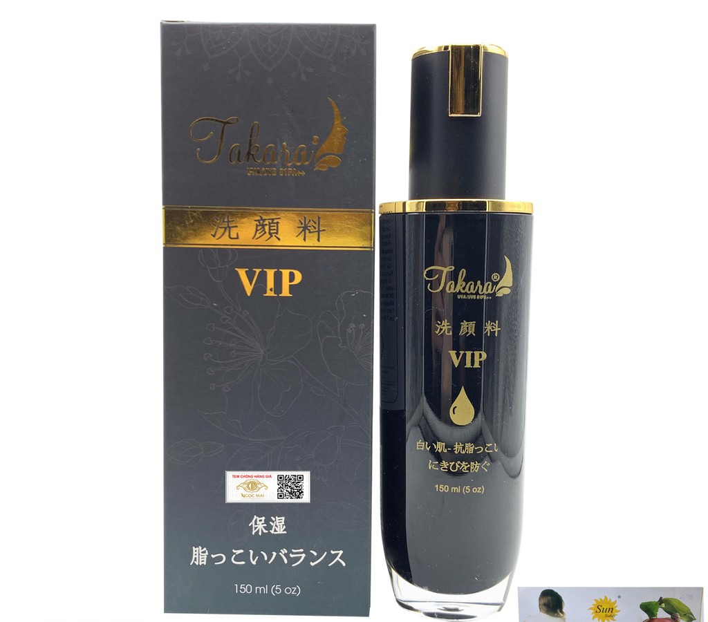 Sữa rửa mặt takara vip 150ml