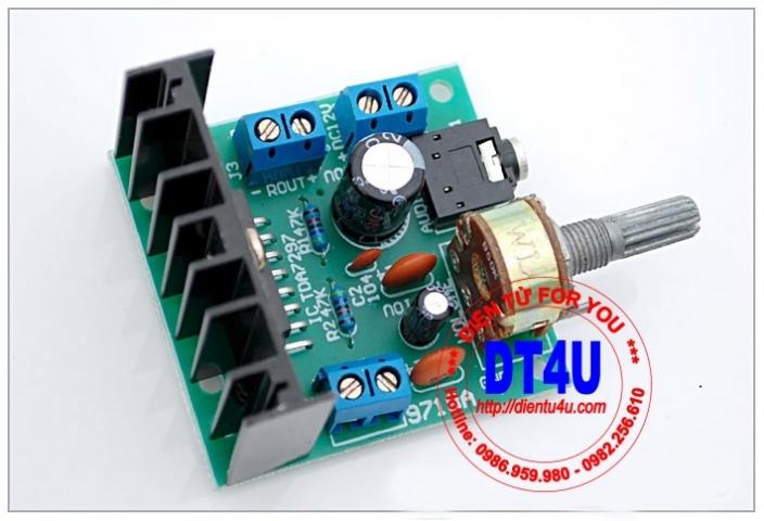 MODULE MẠCH KHUẾCH ĐẠI ÂM THANH TDA7297