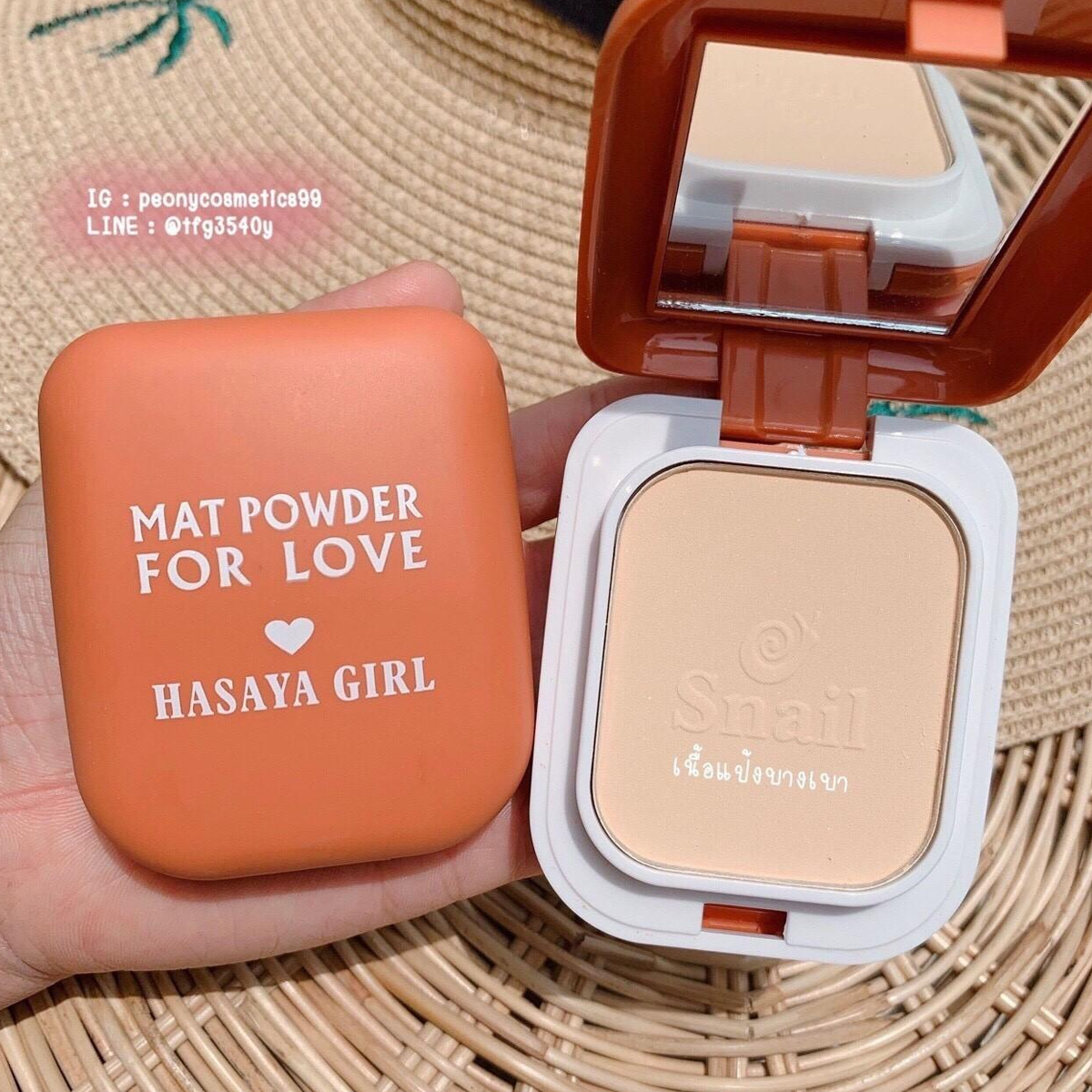 Phấn phủ kiềm dầu hasaya girl
