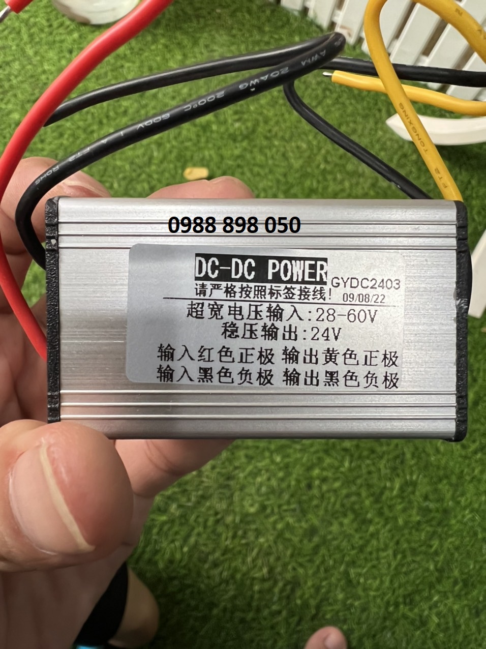 bộ hạ áp điện DC 48v, 60v xuống 24v