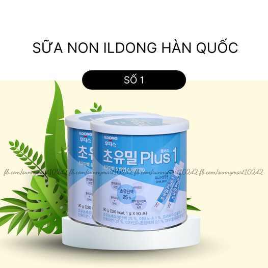 SỮA NON - MEN VI SINH ILDONG HÀN QUỐC (SỐ 1 & SỐ 2)
