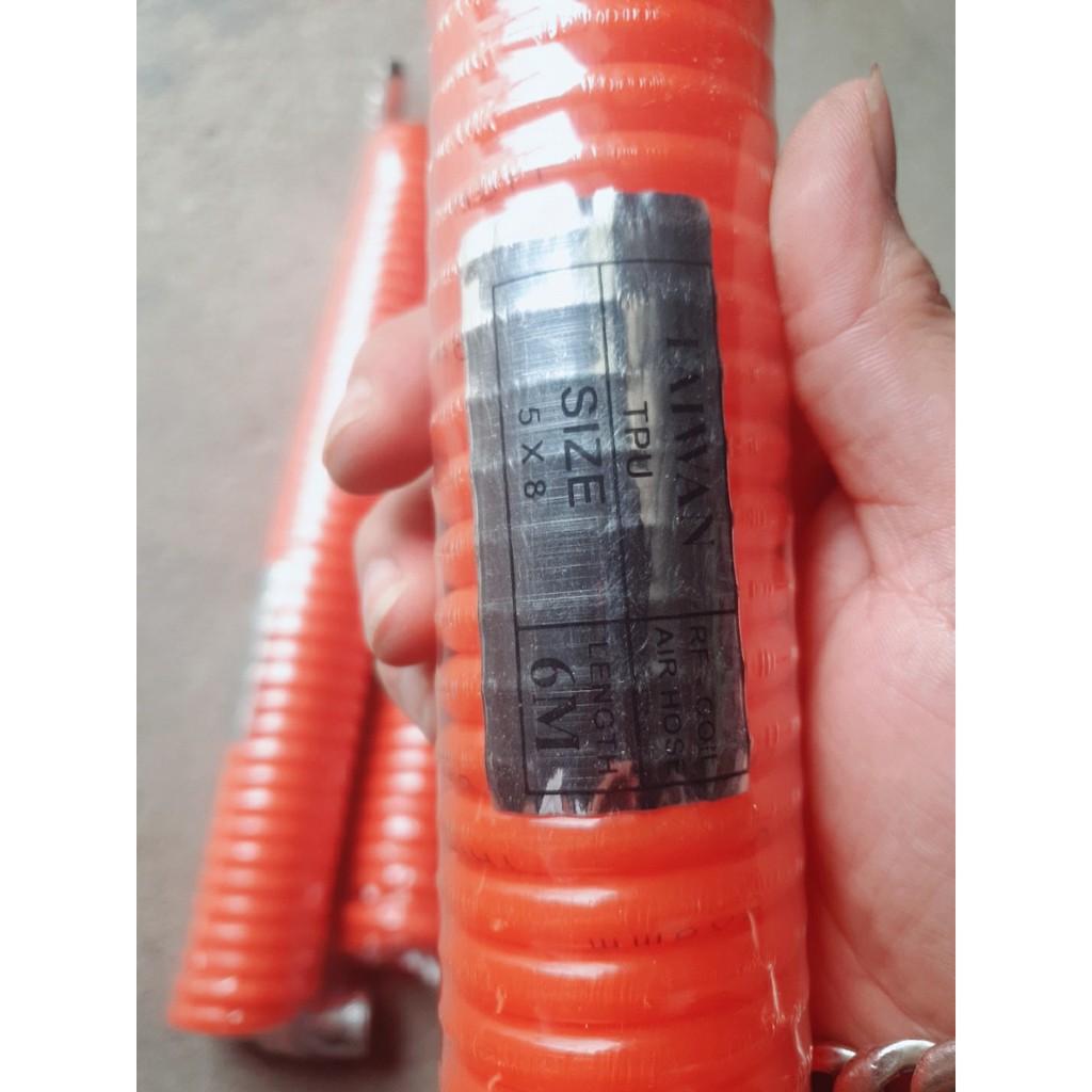 Dây Hơi Xoắn Pi 8 Dài 9M