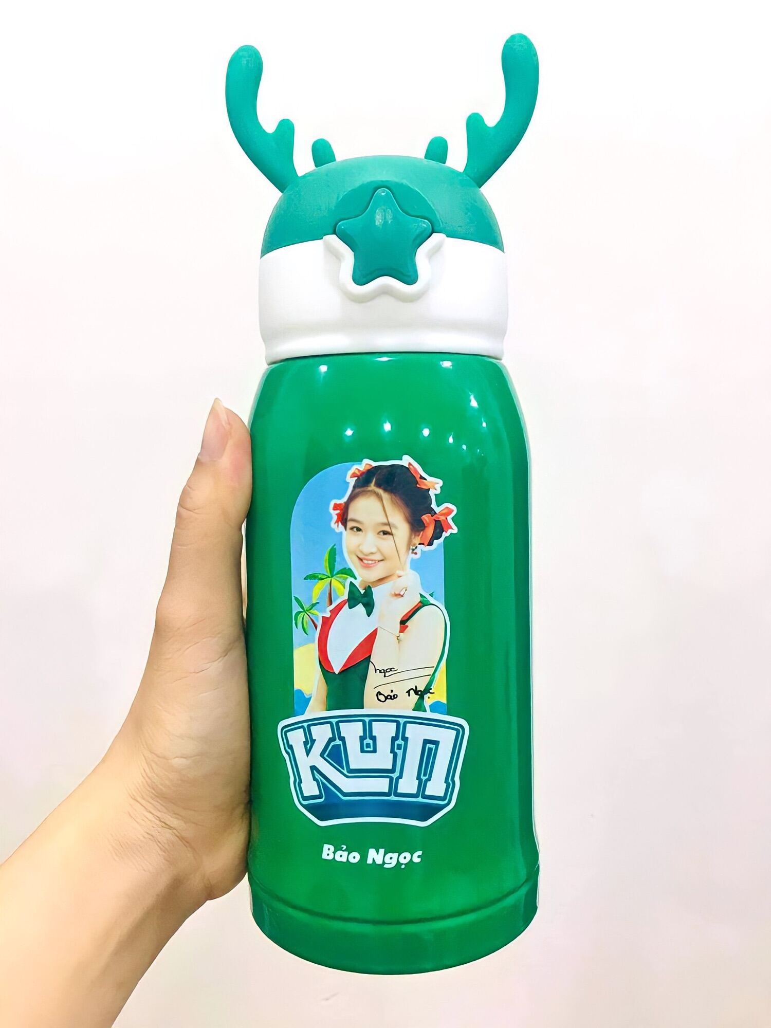 Bình nước Kun, bình nước inox giữ nhiệt Kun 500ml