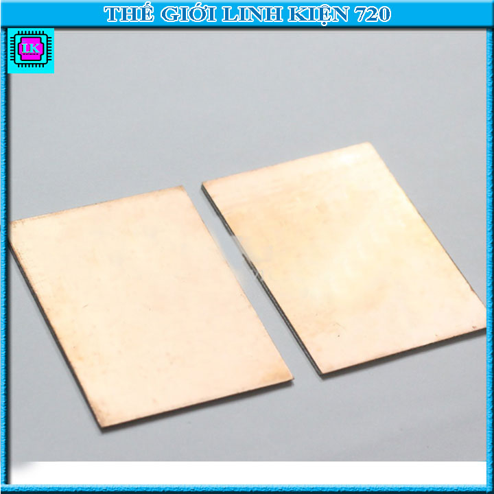 Phíp đồng thủy tinh 1 Mặt 10x20Cm 1.6mm