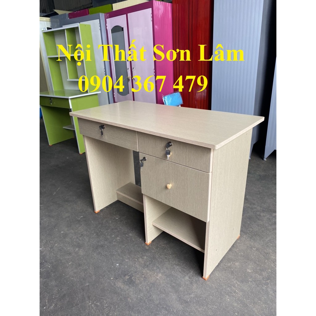 Bàn làm việc giá rẻ - 3 hộc - miễn ship 15km