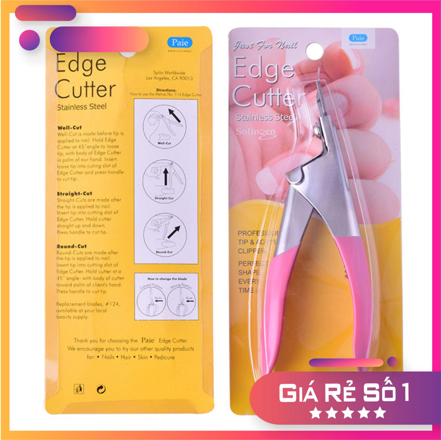 Kềm bấm móng giả inox - kềm cắt móng chuyên dụng cho dân làm móng