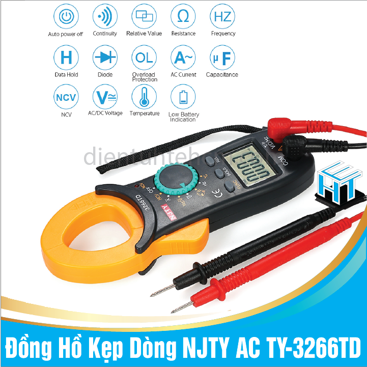 Đồng Hồ Kẹp Dòng TY-3266TD