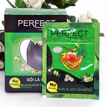 Hộp 10 gói Gội là đen Perfect