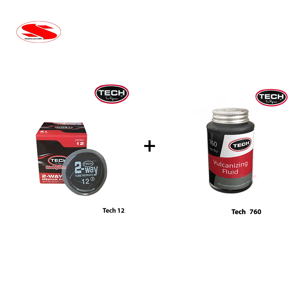 Bộ keo và miếng vá lốp 760 (236ml), tròn (60mm)