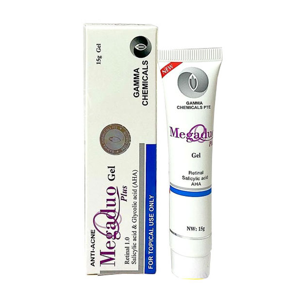 Megaduo Gel AHA & Plus (15g) Mờ thâm mụn, Hết Thâm, Giảm Mụn Ẩn Gamma Plus
