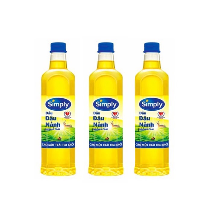 Dầu Ăn Đậu Nành Simply 1L