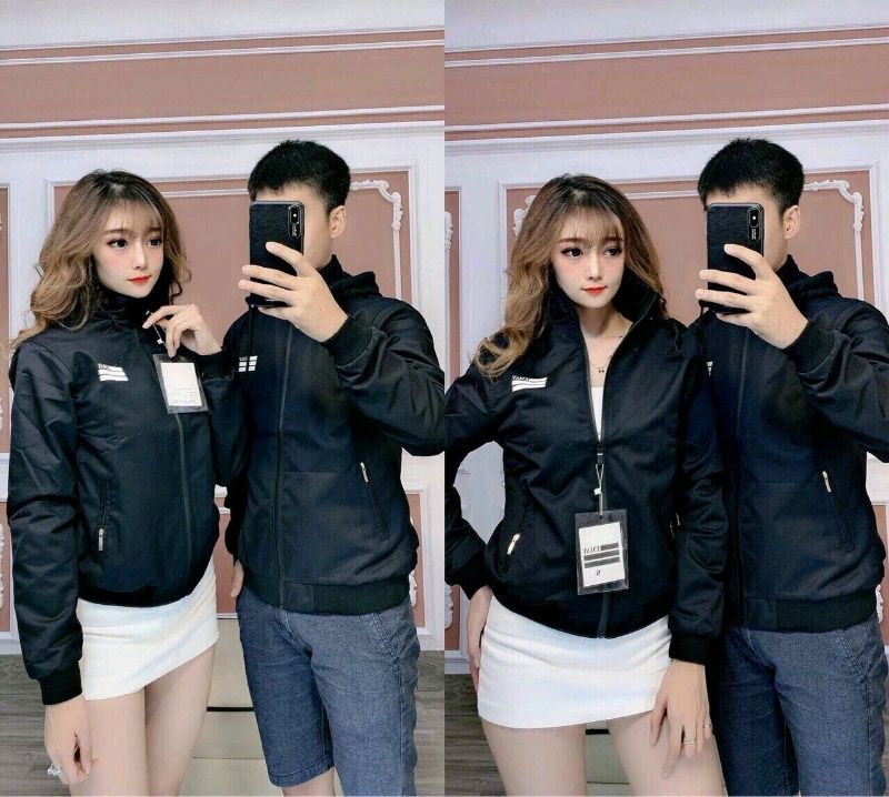 [HCM]ÁO KHOÁC DÙ CẶP 2 LỚP DÀNH CHO CẶP ĐÔI TUỔI TEEN CÁ TÍNH SIÊU HOT- M&M FASHION