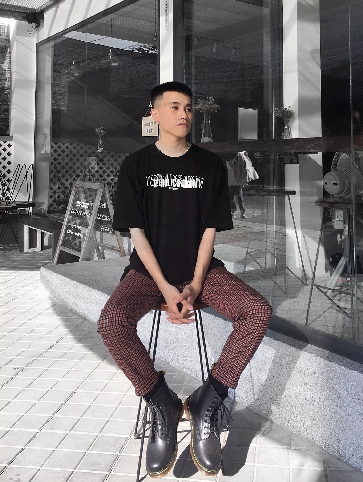 TEEHOLIC Áo Thun Unisex Form Rộng In Logo Teeholic