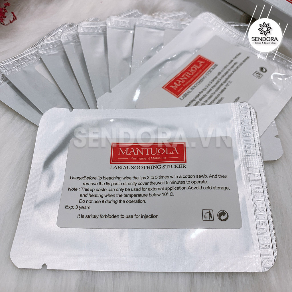 [HCM]Tê miếng ủ môi Mantuola - 1 miếng
