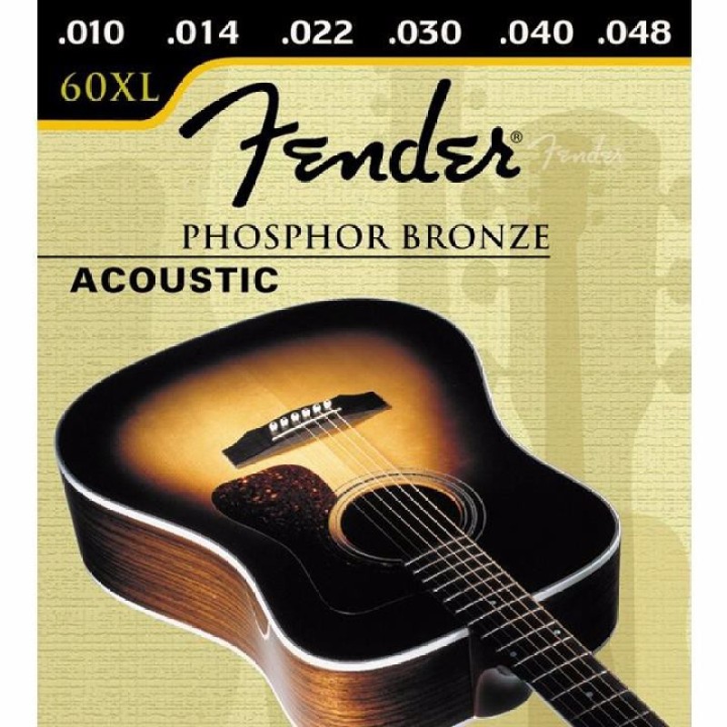 Dây Gutiar Acoustic Fender 60CL ( Đồng mạ Phosphor )