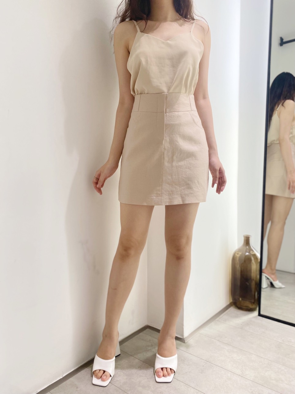LINH DOAN | Váy ngắn Corset Mini Skirt