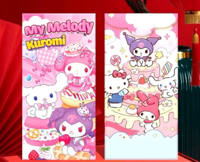 🌸BAO LÌ XÌ HELLO KITTY KUROMI DOREMON