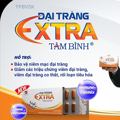 Đại tràng extra tâm bình - hỗ trợ bảo vệ niêm mạc đại tràng
