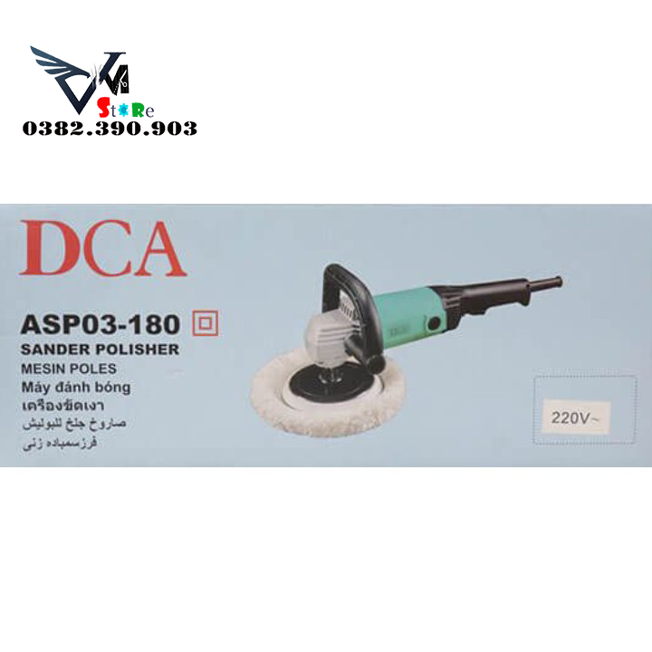 Máy đánh bóng 7inch 1020W DCA ASP03-180