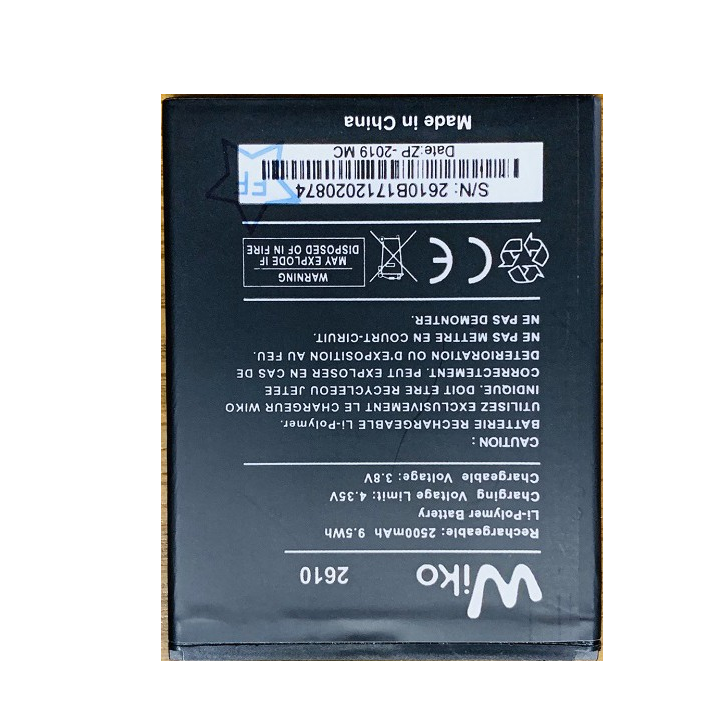 Pin điện thoại Wiko JERRY 3 / 2610