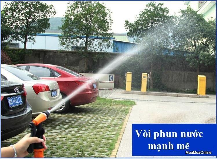 Bộ máy bơm rửa xe mini tăng áp lực nước cực mạnh