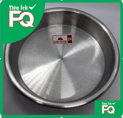 KHAY NHÔM TRÒN_XỬNG NHÔM TRÒN_MÂM BƠ NHÔM TRÒN ĐÁY LIỀN LÀM KHUÔN BÁNH ĐỰNG THỨC ĂN ĐỦ SIZE