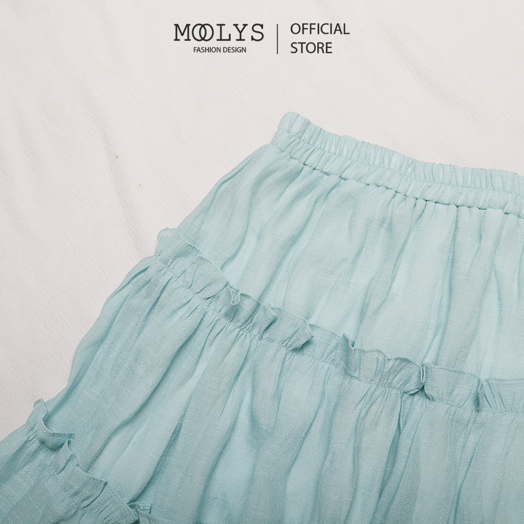 Chân váy ngắn MOOLYS dáng xoè dễ thương MK004