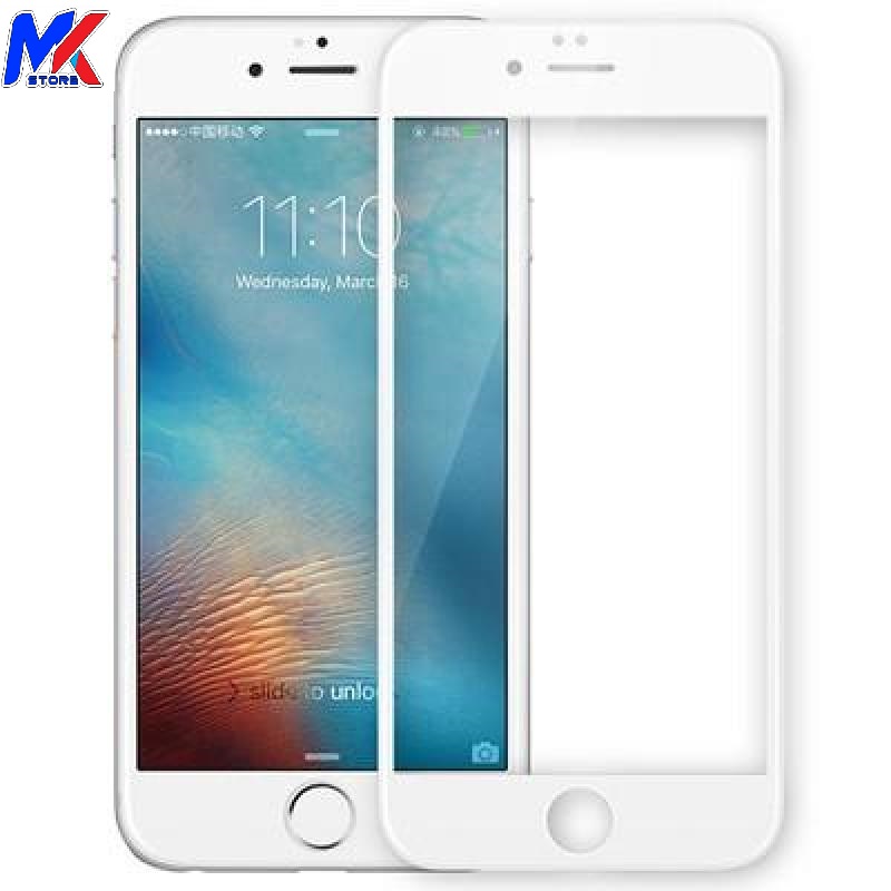 Kính cường lực bảo vệ màn hình điện thoại Ip6 Plus full màn hình full keo - tặng bộ giấy lau kính