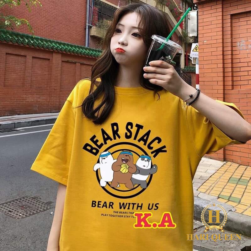 Áo phông Bear Stack ba gấu KAN0320