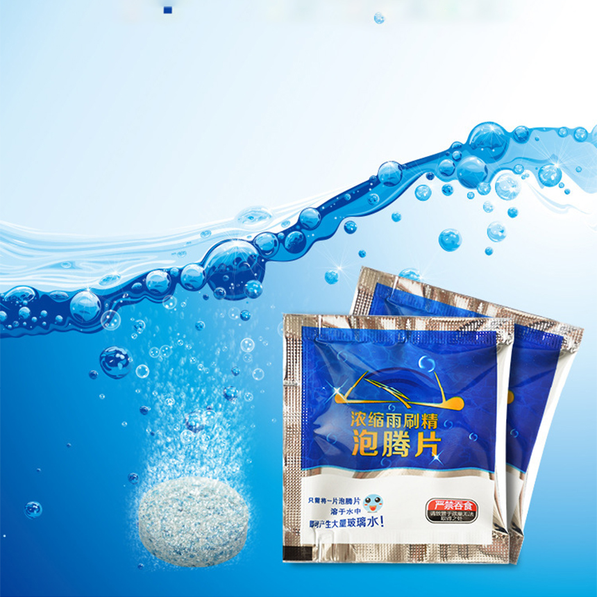 [HCM]Combo 10 viên sủi chuyên dụng chuyên dụng sửa kính viên sủi nước rửa kính cho xe ô tô nước rửa kính nhà cửa