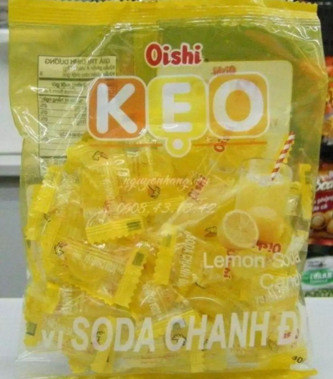 Combo 10 gói kẹo Oshi 90gr