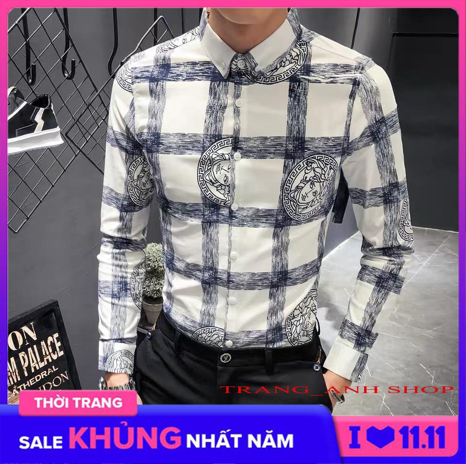 ÁO SƠ MI NAM HỌA TIẾT 3D TẾT 2020 (KATE LỤA VẢI QC)