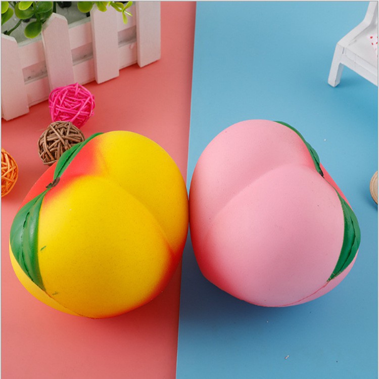 Squishy trái đào to bự