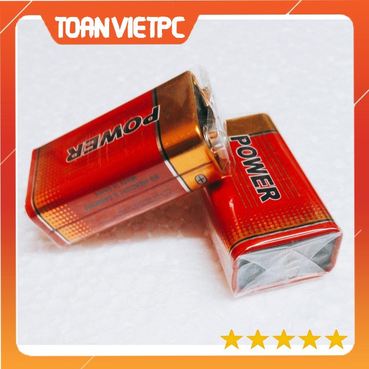 Combo 10 cục pin vuông 9v